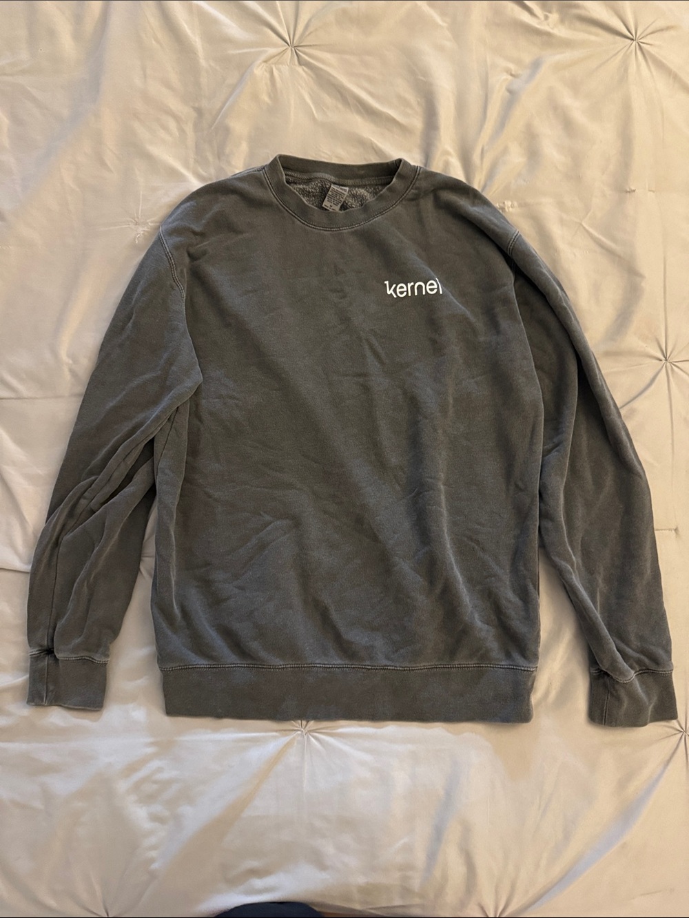 Kernel Crewneck Sweater in Charcoal